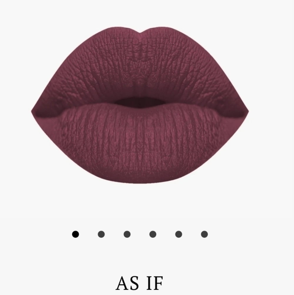 LAST ONE 🔥KARITY the mattes liquid lipstick shade as if